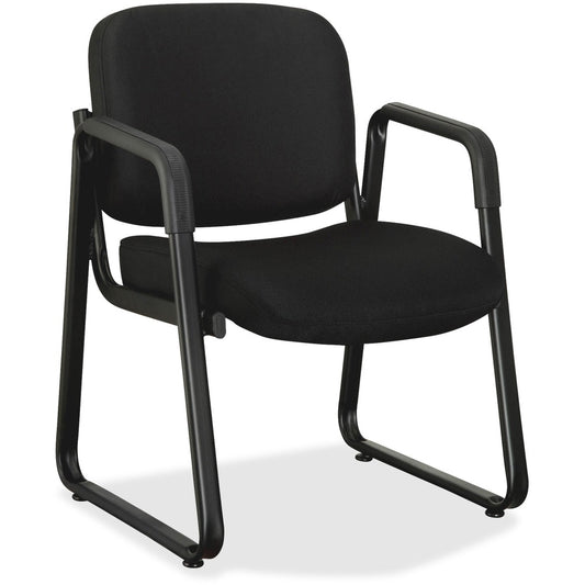 Lorell Black Fabric Guest Chair [SKU - LLR84576]