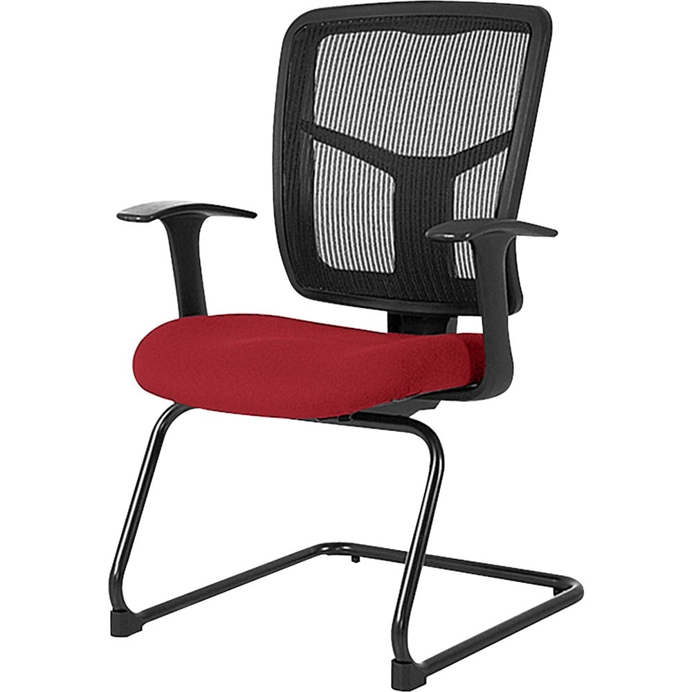 Lorell ErgoMesh Series Mesh Side Arm Guest Chair [SKU - LLR8620202]