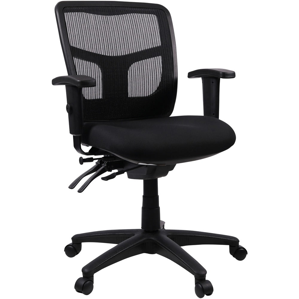 Lorell Managerial Swivel Mesh Mid-back Chair [SKU - LLR86802]