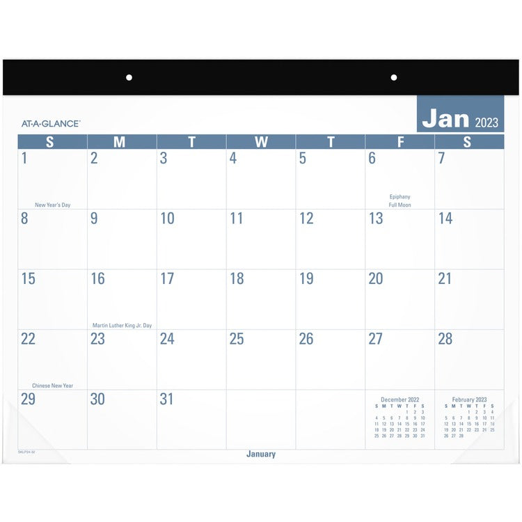 At-A-Glance E-Z Read Monthly Desk Pad [SKU - AAGSKLP2432]