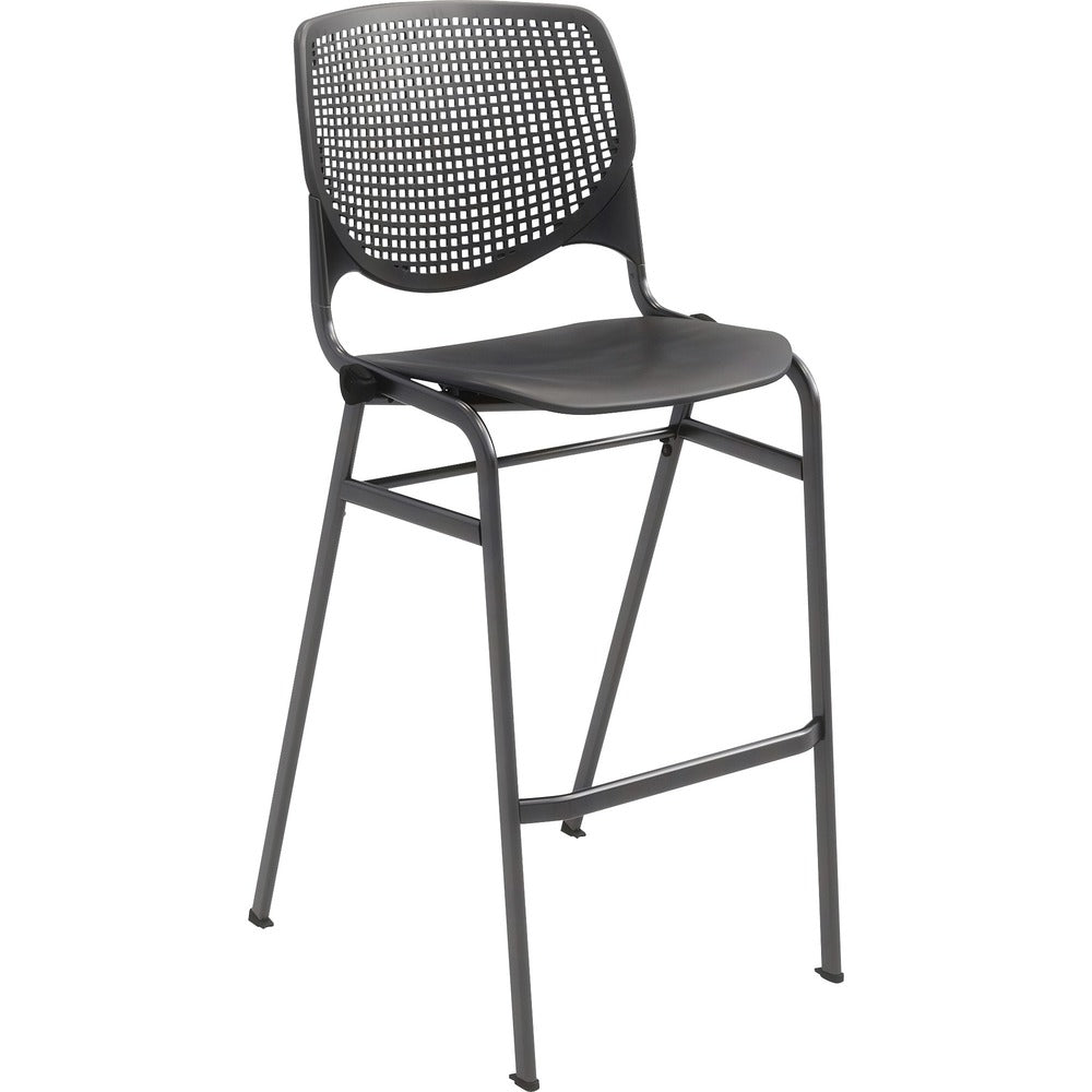 KFI Barstool with Polypropylene Seat and Back [SKU - KFIBR2300P10]