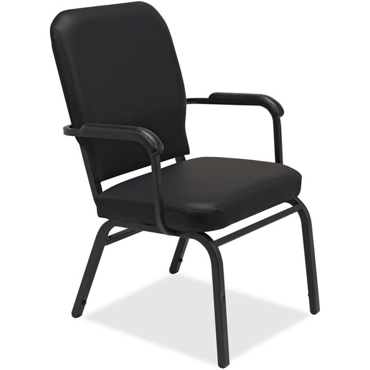 Lorell Fixed Arms Vinyl Oversized Stack Chairs [SKU - LLR59600]