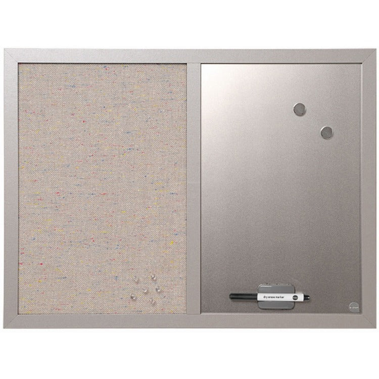 MasterVision MV Fabric/Dry-erase Bulletin Board [SKU - BVCMX04331608]