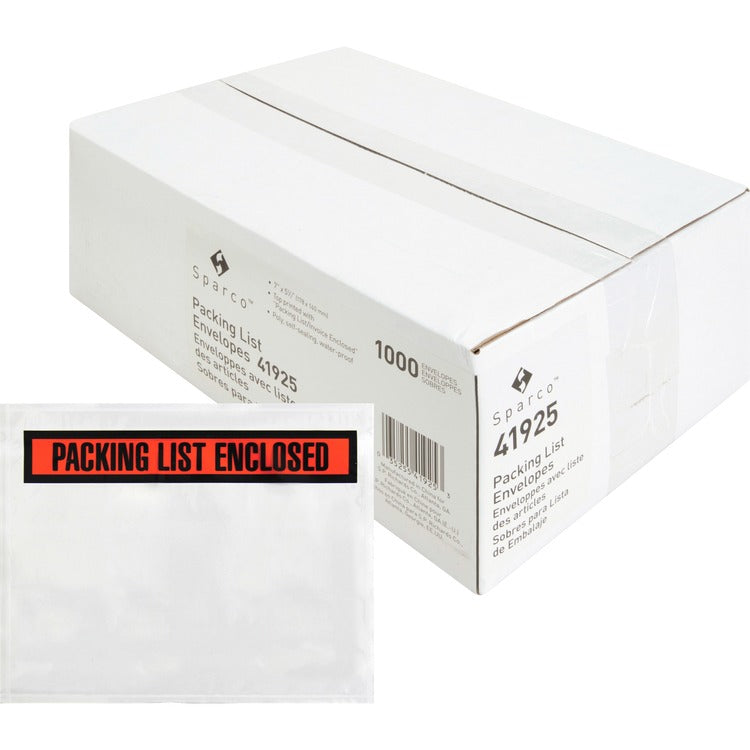 Sparco Pre-labeled Packing Slip Envelope [SKU - SPR41925]
