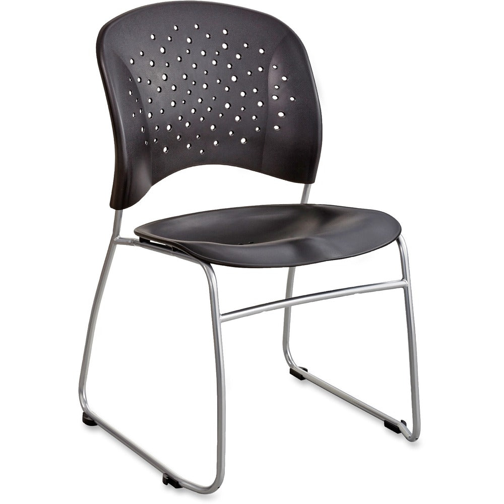 Safco Reve Sled Base Guest Chair [SKU - SAF6804BL]