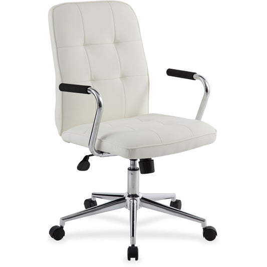 Boss Modern Office Chair with Chrome Arms [SKU - BOPB331WT]