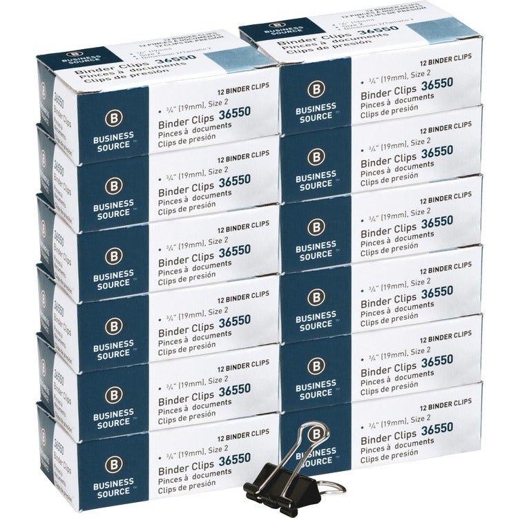 Business Source Fold-back Binder Clips [SKU - BSN36550BX]