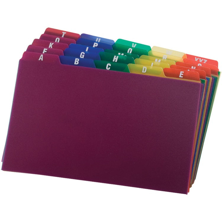 Oxford A-Z Poly Filing Index Cards [SKU - OXF73155]