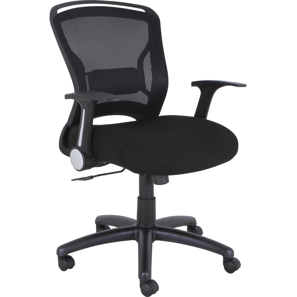 Lorell Flipper Arm Mid-back Chair [SKU - LLR59519]