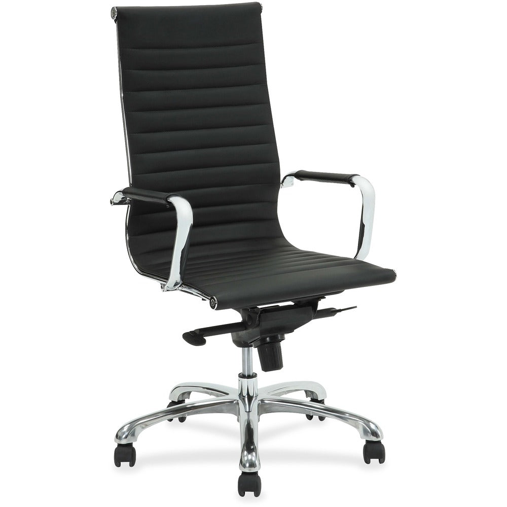Lorell Modern Chair Series High-back Leather Chair [SKU - LLR59537]