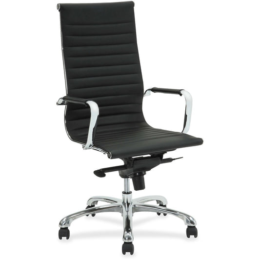 Lorell Modern Chair Series High-back Leather Chair [SKU - LLR59537]