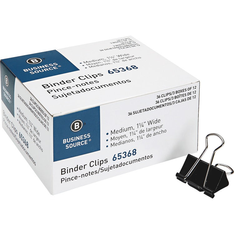 Business Source Binder Clips [SKU - BSN65368]