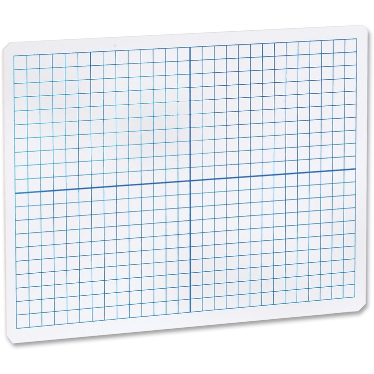 Flipside Grid Side/Plain Side Dry Erase Lap Board [SKU - FLP11000]