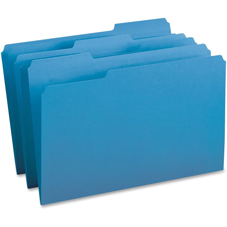Business Source 1/3 Tab Cut Legal Recycled Top Tab File Folder [SKU - BSN99719]