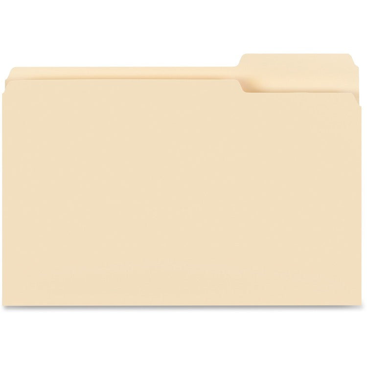 Business Source 1/3 Tab Cut Legal Recycled Top Tab File Folder [SKU - BSN99723]