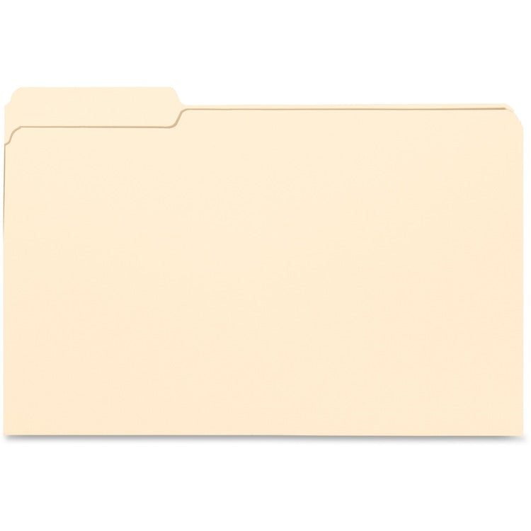 Business Source 1/3 Tab Cut Legal Recycled Top Tab File Folder [SKU - BSN99724]