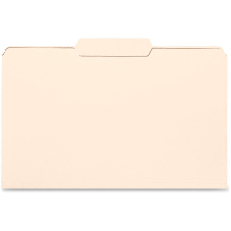 Business Source 1/3 Tab Cut Legal Recycled Top Tab File Folder [SKU - BSN99725]
