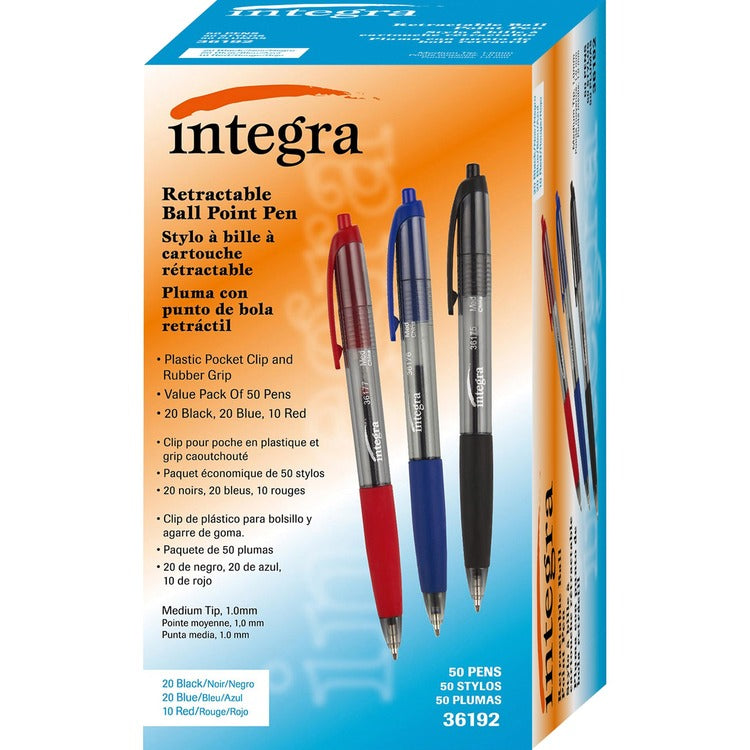 Integra 1.0mm Retractable Ballpoint Pen [SKU - ITA36192]