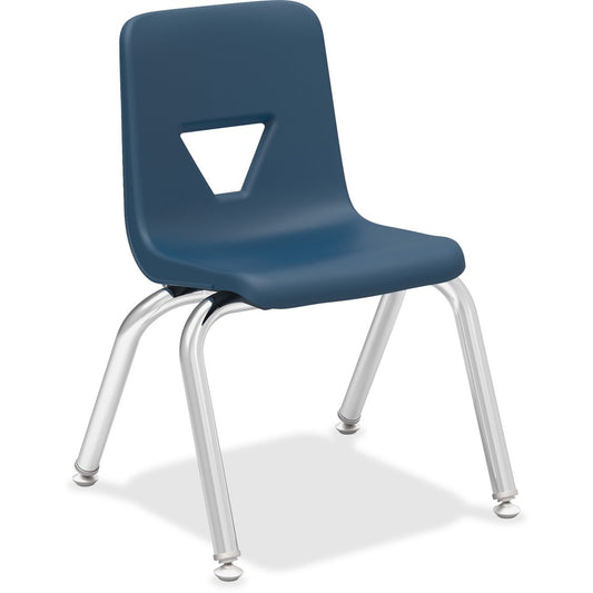 Lorell 12" Seat-height Stacking Student Chairs [SKU - LLR99881]