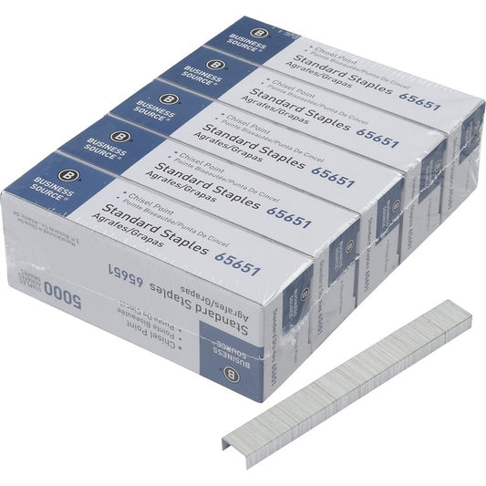 Business Source Chisel Point Standard Staples [SKU - BSN65651]