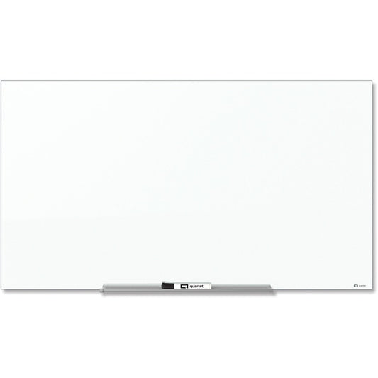 Quartet InvisaMount Magnetic Glass Dry-Erase Board [SKU - QRTG8548IMW]