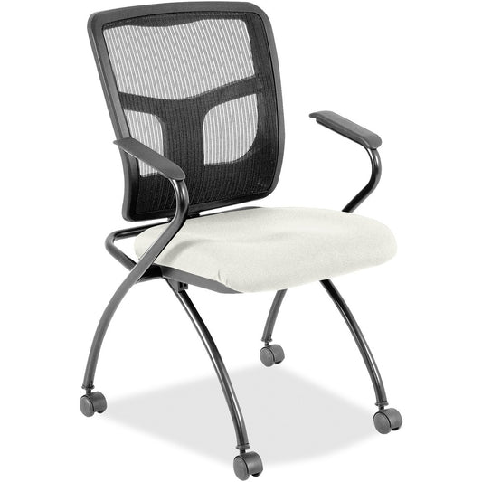 Lorell Ergomesh Nesting Chairs with Arms [SKU - LLR84374103]