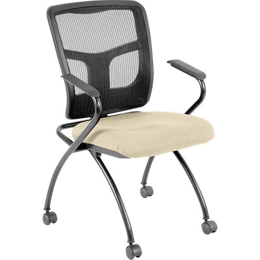 Lorell Ergomesh Nesting Chairs with Arms [SKU - LLR84374007]
