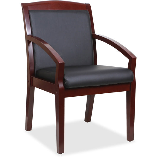 Lorell Sloping Arms Wood Guest Chair [SKU - LLR20020]