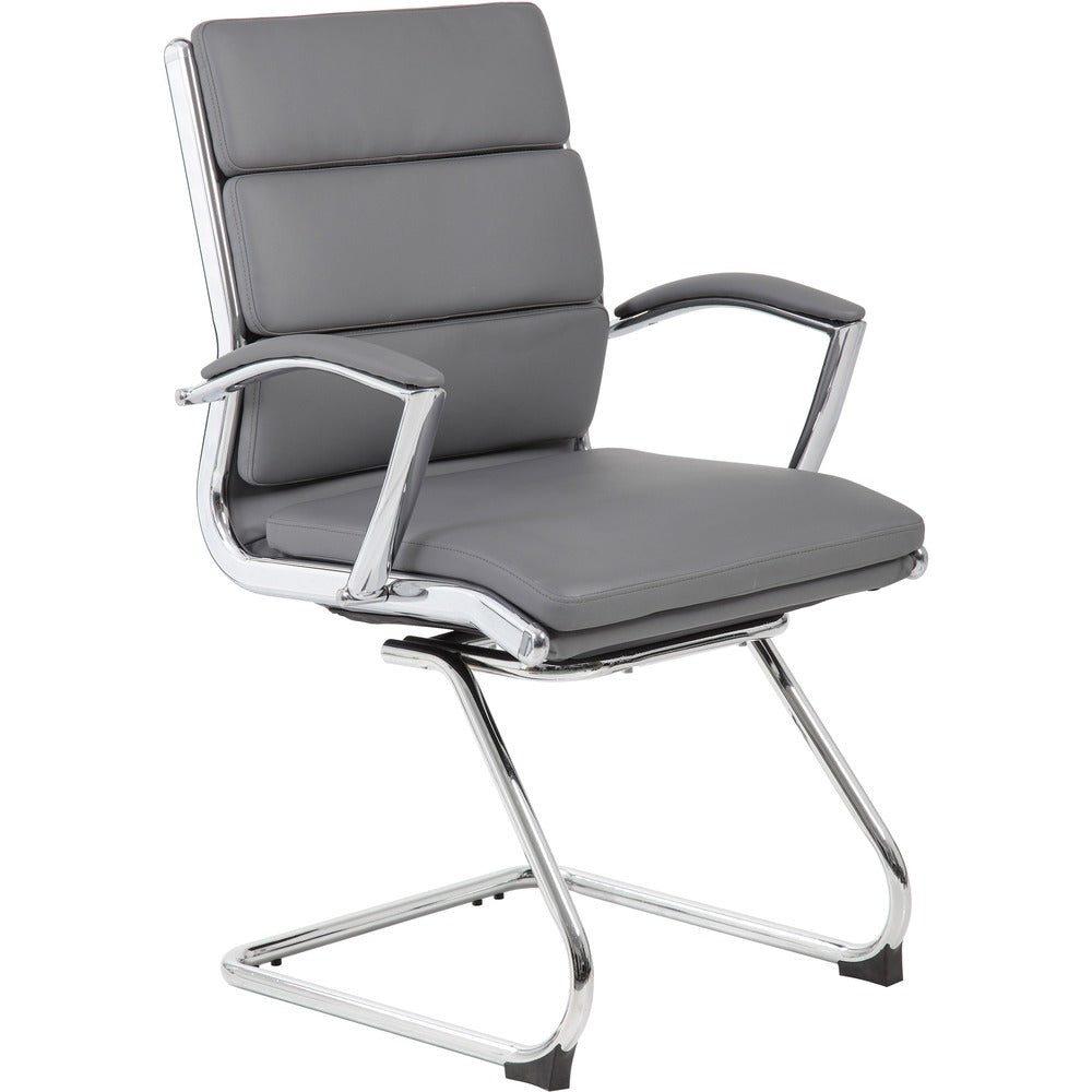 Boss B9479 CaressoftPlus Guest Executive Chair [SKU - BOPB9479GY]