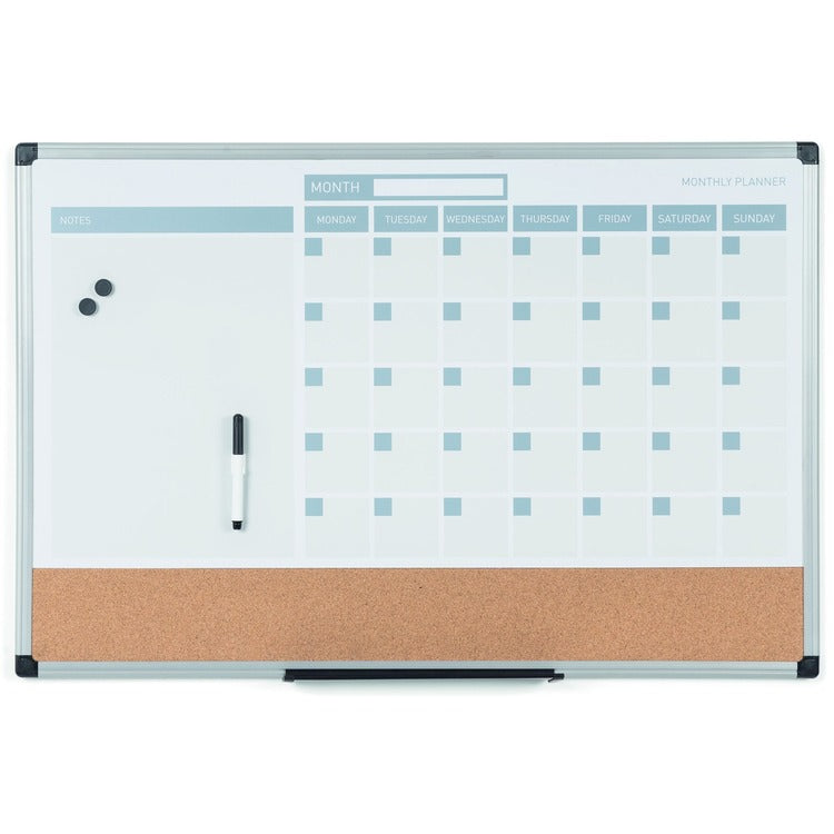 MasterVision 3-in-1 Monthly Dry-erase Calendar Board [SKU - BVCMB0707186P]