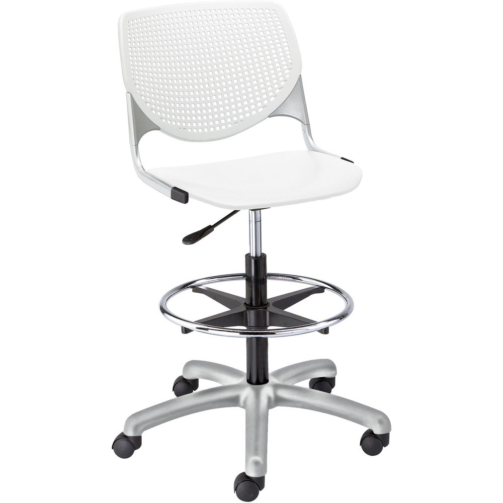 KFI Kool Collection 2300 Armless Stool with Casters [SKU - KFIDS2300P08]