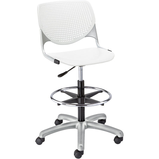 KFI Kool Collection 2300 Armless Stool with Casters [SKU - KFIDS2300P08]