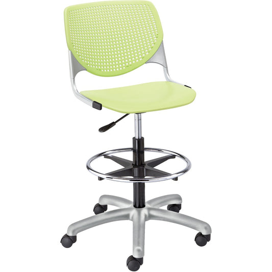 KFI Kool Collection 2300 Armless Stool with Casters [SKU - KFIDS2300P14]