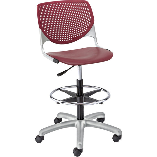KFI Kool Collection 2300 Armless Stool with Casters [SKU - KFIDS2300P07]