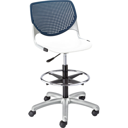 KFI Kool Collection 2300 Armless Stool with Casters [SKU - KFIDS2300B3S8]