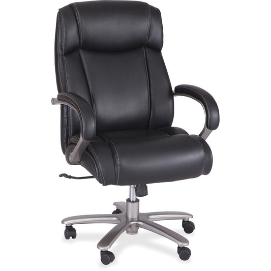 Safco Big & Tall Leather High-Back Task Chair [SKU - SAF3502BL]