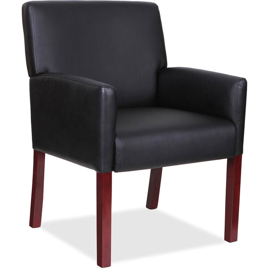 Lorell Full-sided Arms Leather Guest Chair [SKU - LLR20027]