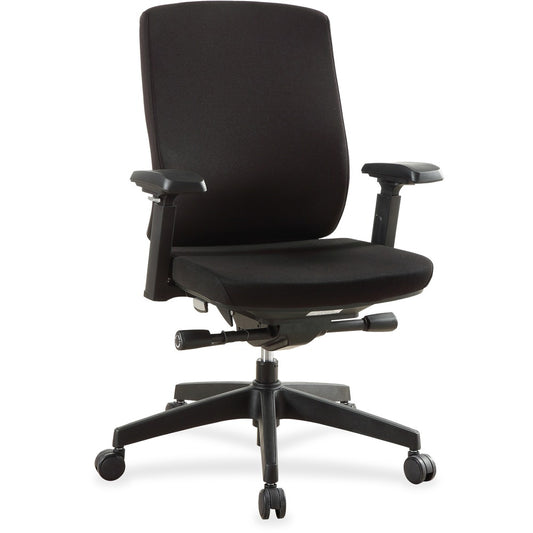 Lorell Mid-Back Chairs with Adjustable Arms [SKU - LLR42172]