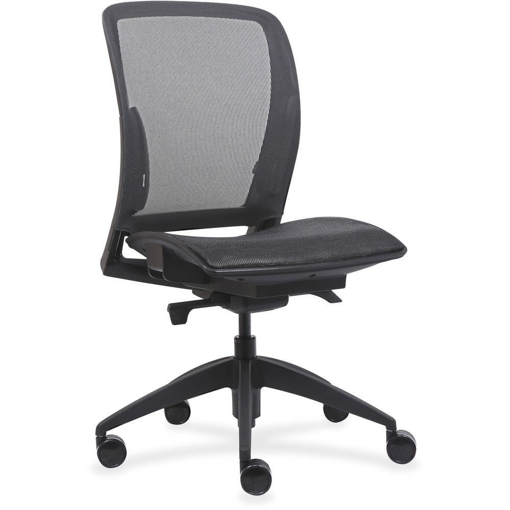 Lorell Mid-Back Chair with Mesh Seat & Back [SKU - LLR83106]