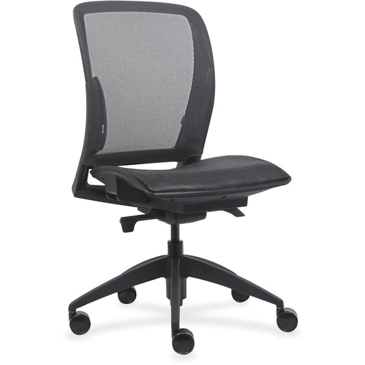 Lorell Mid-Back Chair with Mesh Seat & Back [SKU - LLR83106]