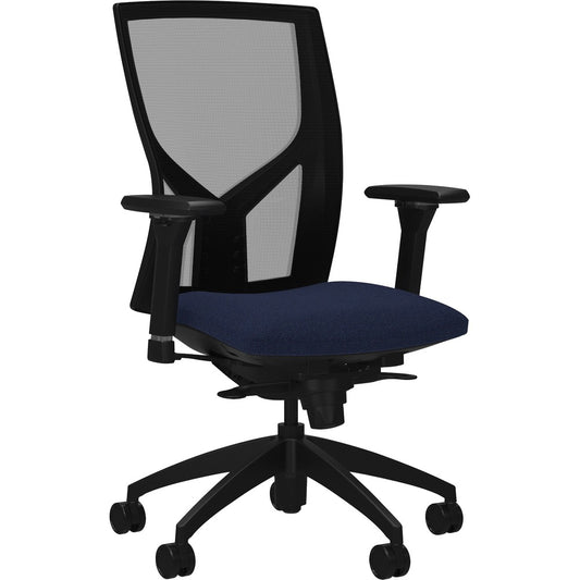 Lorell High-Back Mesh Chairs with Fabric Seat [SKU - LLR83109A204]