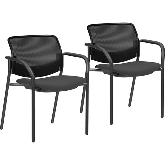 Lorell Guest Chairs with Mesh Back [SKU - LLR83112]