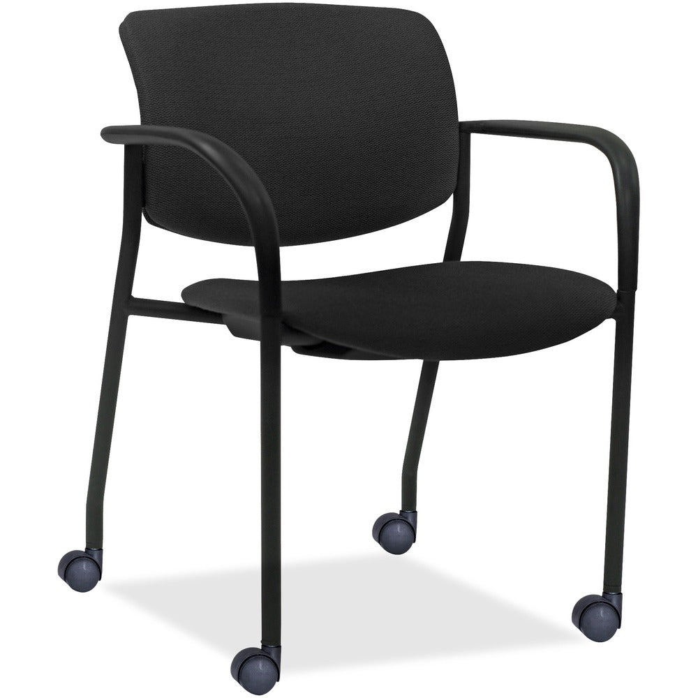 Lorell Stack Chairs with Plastic Back & Vinyl Seat [SKU - LLR83115A205]