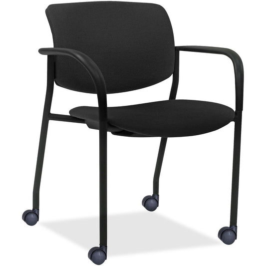 Lorell Stack Chairs with Plastic Back & Vinyl Seat [SKU - LLR83115A205]