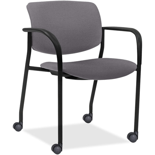 Lorell Stack Chairs with Plastic Back & Vinyl Seat [SKU - LLR83115A206]