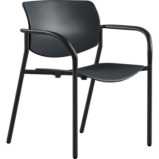 Lorell Stack Chairs with Plastic Seat & Back [SKU - LLR99969]