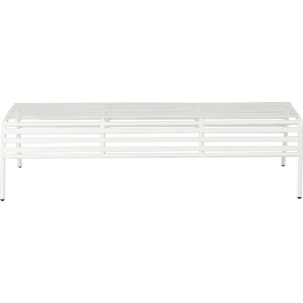 Safco CoGo Indoor/Outdoor Steel Bench [SKU - SAF4369WH]