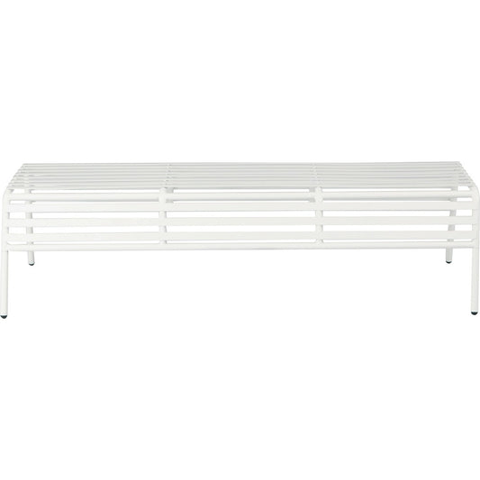 Safco CoGo Indoor/Outdoor Steel Bench [SKU - SAF4369WH]