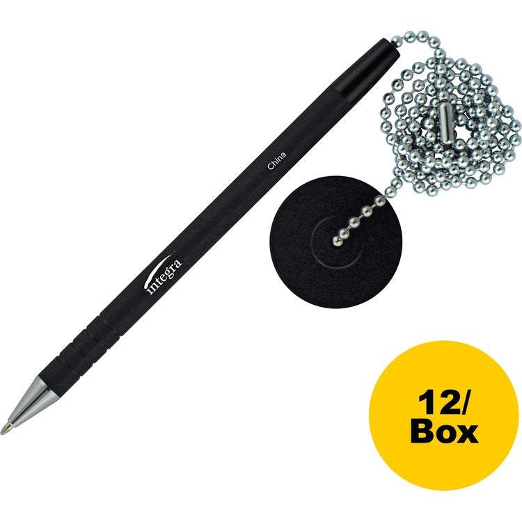 Integra Antimicrobial Rubber Barrel Counter Pen [SKU - ITA38648BX]