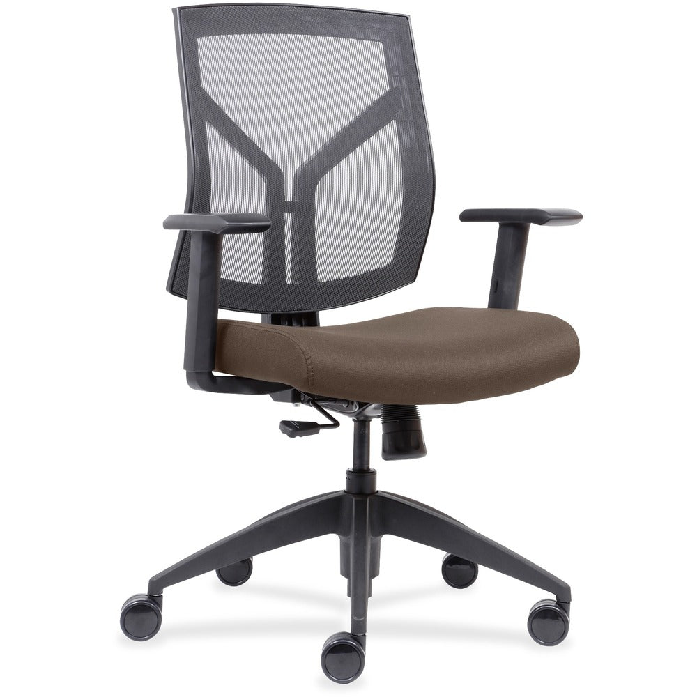 Lorell Mesh Back/Fabric Seat Mid-Back Task Chair [SKU - LLR83111A200]